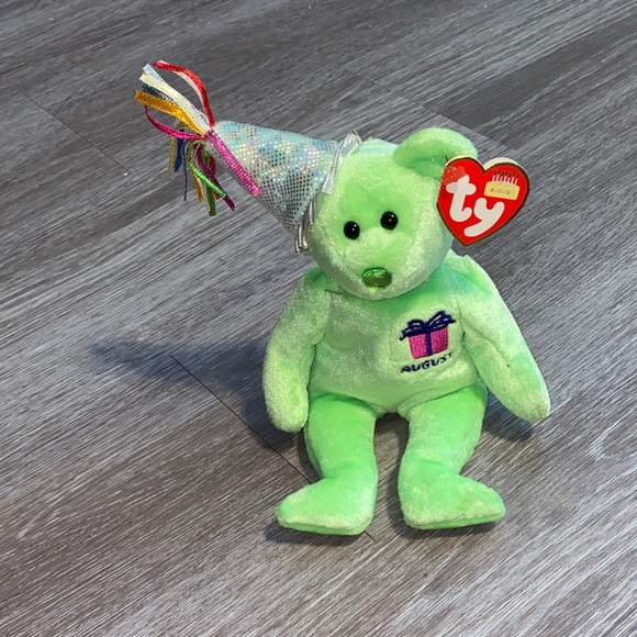 TY August Birthday Bear Vintage collectors - Picture 1 of 6